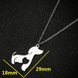 Dog Pet Stainless Steel Necklace
